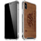 California Wood Flag iPhone XS Max Clear Case